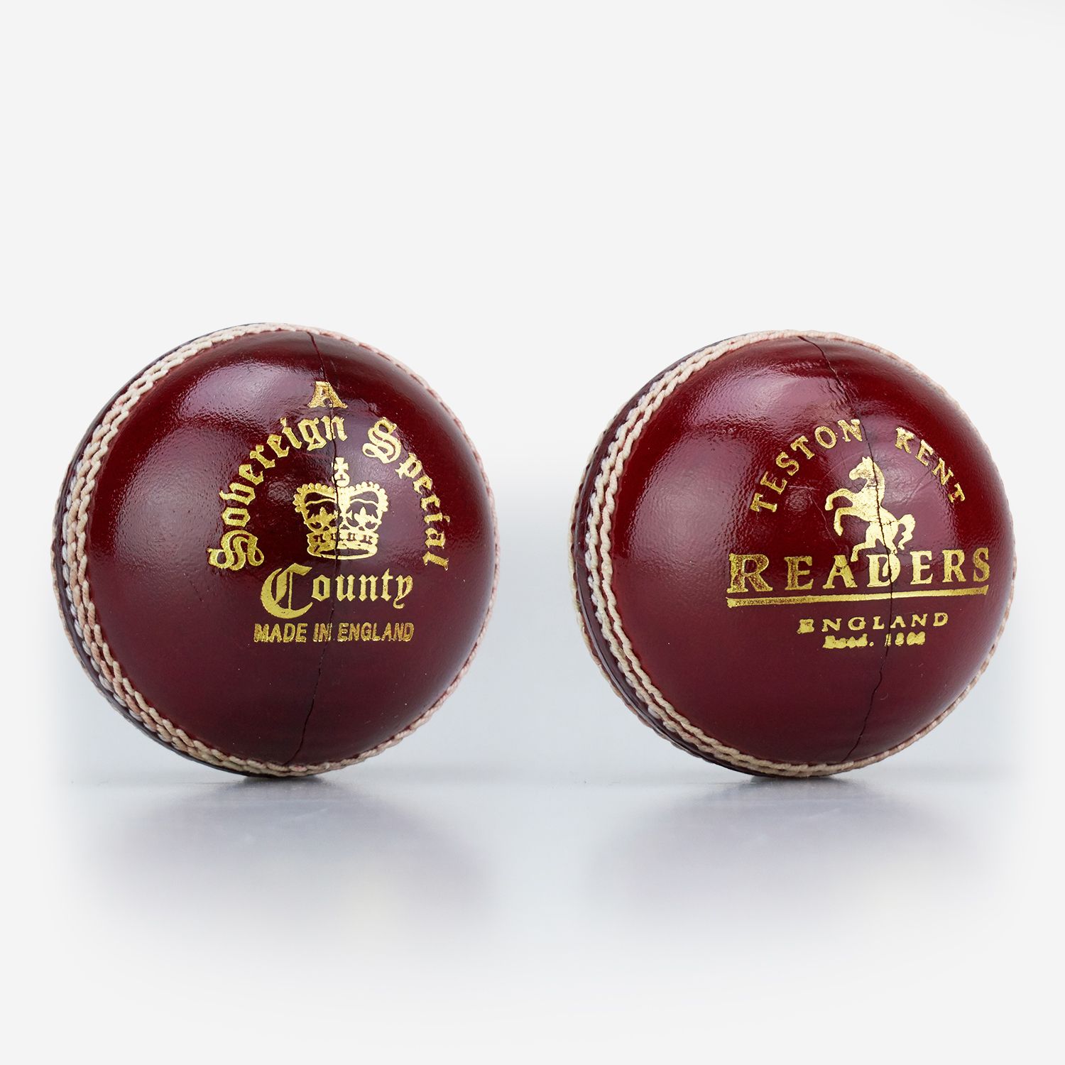 Readers Sovereign 'A' Red Leather Cricket Ball (Mens Only) Readers Sovereign 'A' Red Leather Cricket Ball (Mens Only)