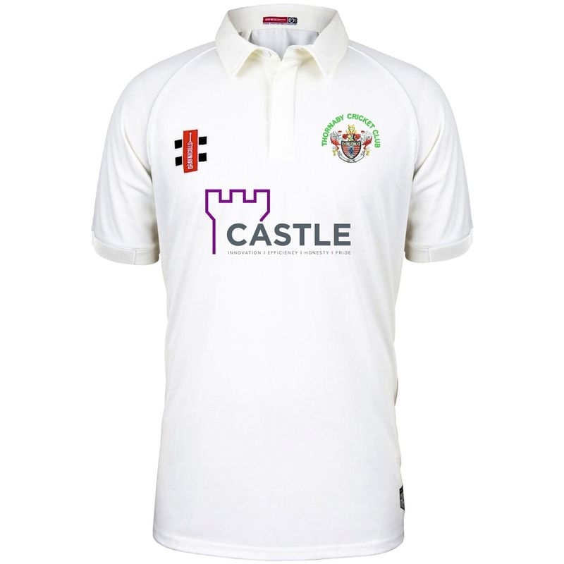 Thornaby Seniors Matrix V2 Short Sleeve Cricket Shirt Thornaby Seniors Matrix V2 Short Sleeve Cricket Shirt