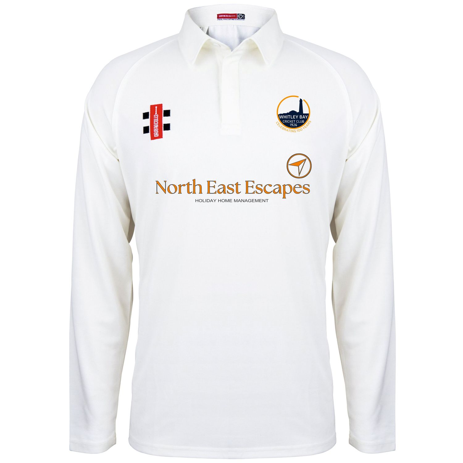 Whitley Bay Matrix V2 Long Sleeve Cricket Shirt Whitley Bay Matrix V2 Long Sleeve Cricket Shirt