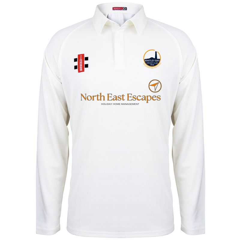 Whitley Bay Matrix V2 Long Sleeve Cricket Shirt Whitley Bay Matrix V2 Long Sleeve Cricket Shirt
