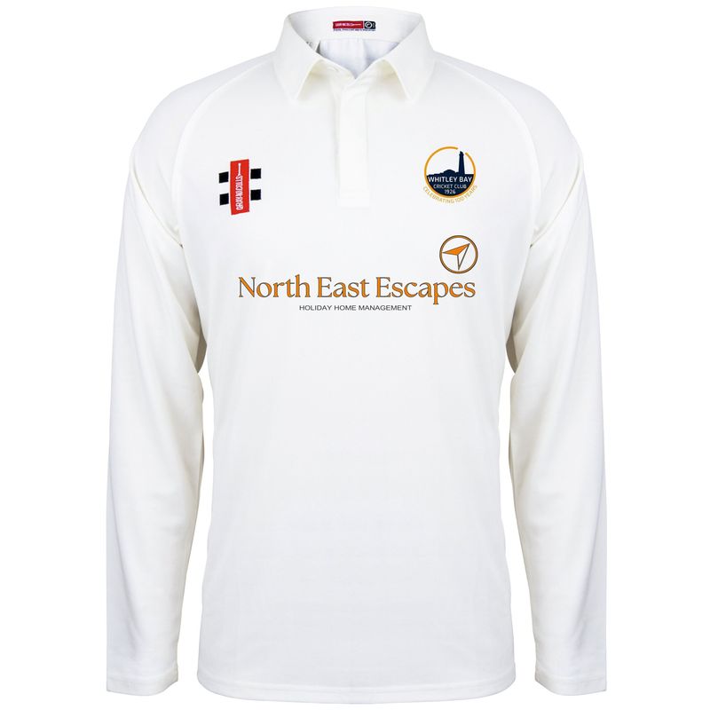 Whitley Bay Matrix V2 Long Sleeve Cricket Shirt Whitley Bay Matrix V2 Long Sleeve Cricket Shirt