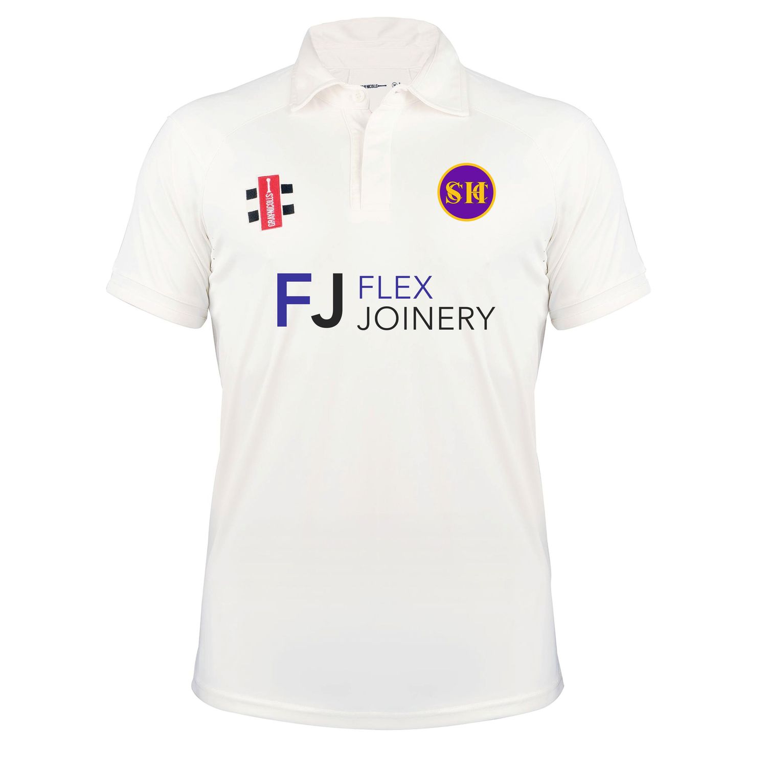Seaham Harbour Pro Performance Short Sleeve Cricket Shirt Adult