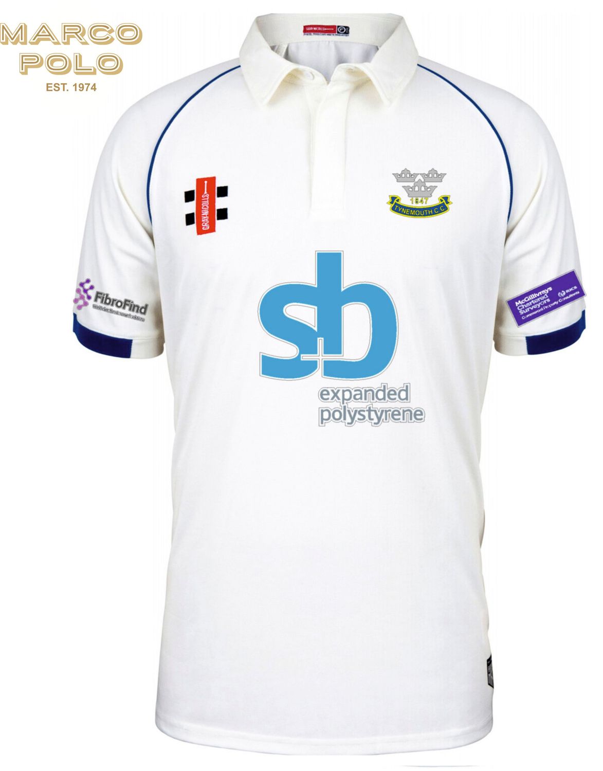 Tynemouth Matrix V2 Short Sleeve Cricket Shirt