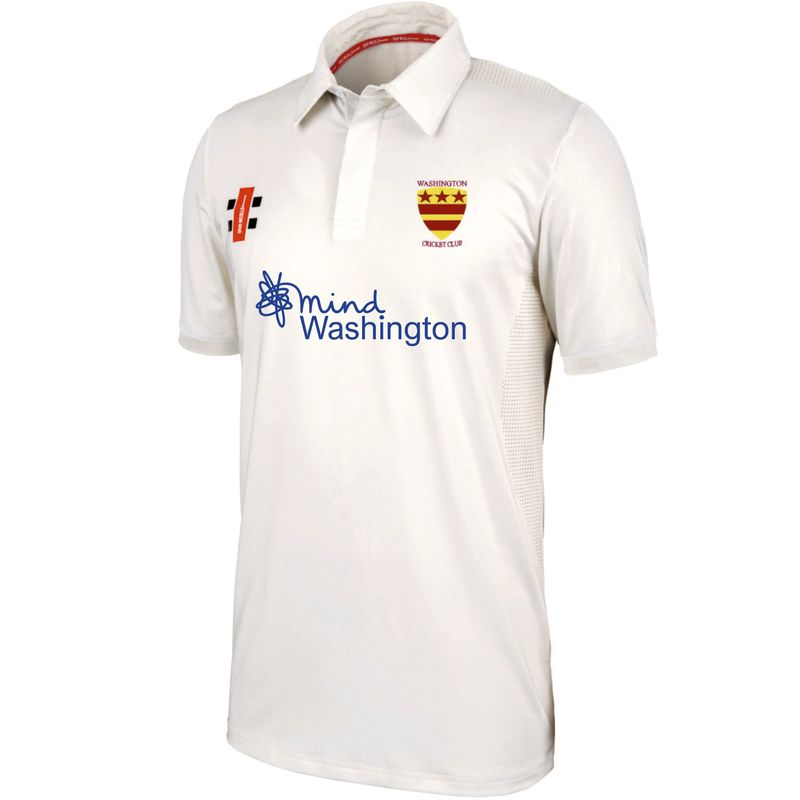 Washington Pro Performance Short Sleeve Cricket Shirt Washington Pro Performance Short Sleeve Cricket Shirt