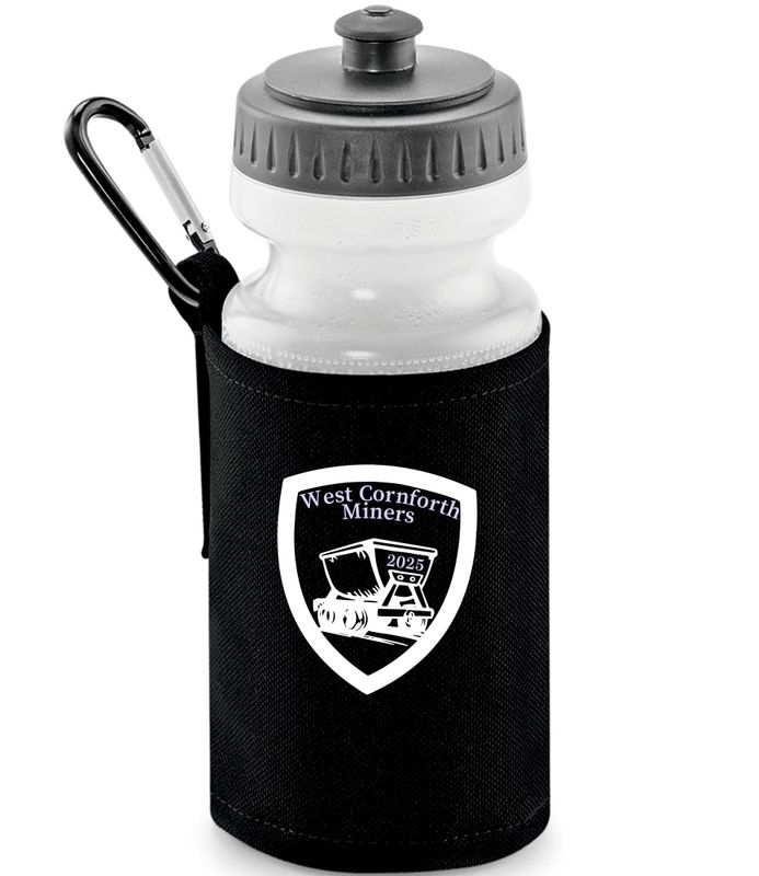West Cornforth Miners FC Water Bottle West Cornforth Miners FC Water Bottle