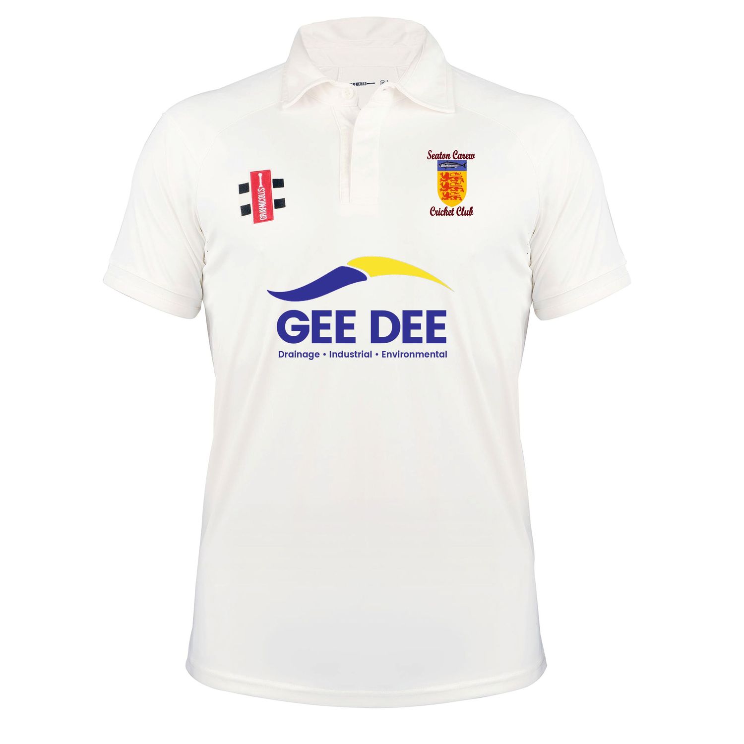 Seaton Carew Pro Performance Cricket Shirt Short Sleeve Seaton Carew Pro Performance Cricket Shirt Short Sleeve