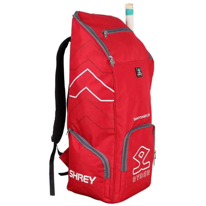 Shrey Ryder Red Cricket Duffle Bag Size: 76cm x 30cm x 25cm Shrey Ryder Red Cricket Duffle Bag Size: 76cm x 30cm x 25cm