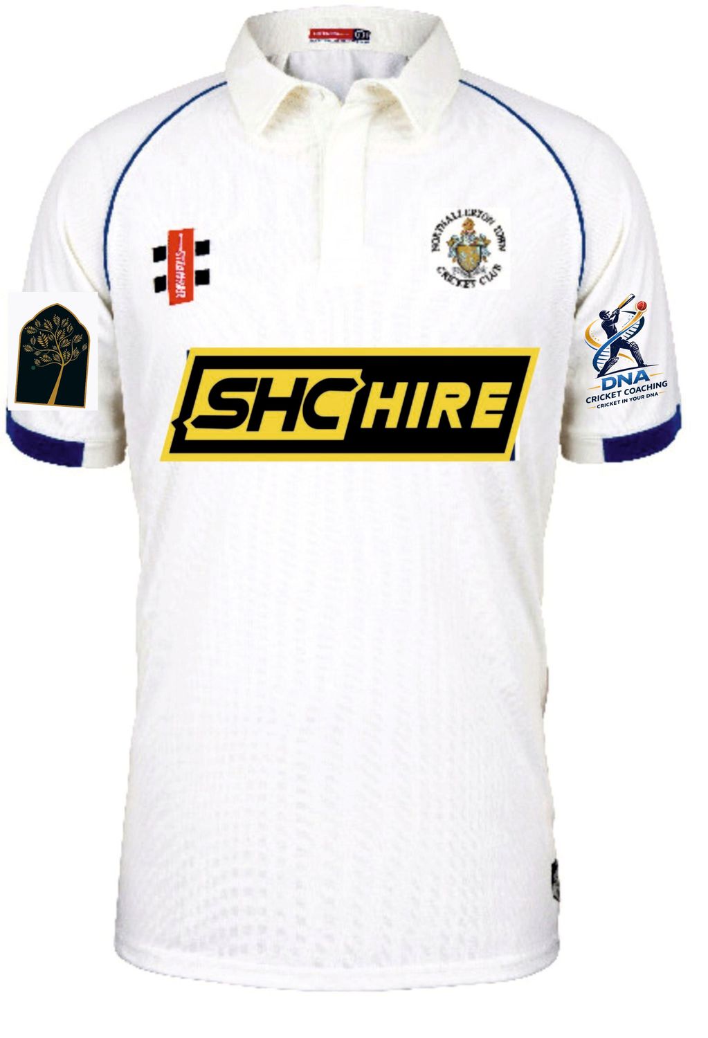 Northallerton Town Matrix V2 Short Sleeve Cricket Shirt Northallerton Town Matrix V2 Short Sleeve Cricket Shirt