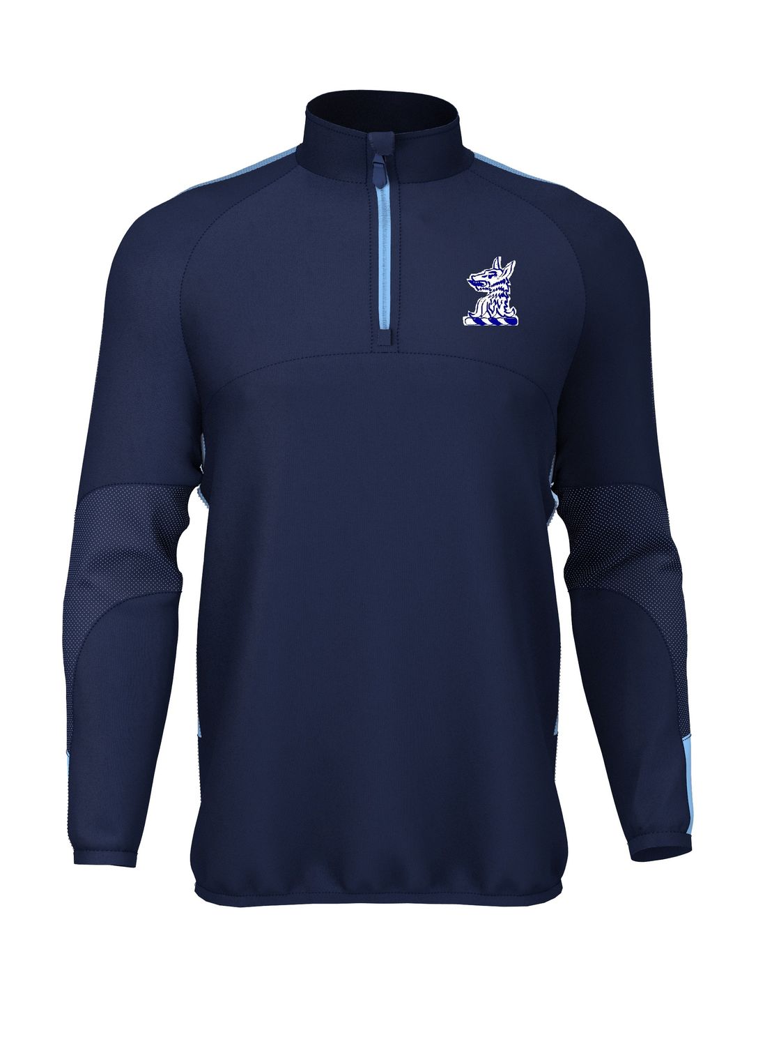 Rode Park & Lawton Lorimers 1/4 Zip Mid Layer Top Rode Park & Lawton Lorimers 1/4 Zip Mid Layer Top