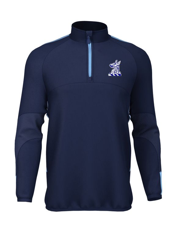 Rode Park & Lawton Lorimers 1/4 Zip Mid Layer Top Rode Park & Lawton Lorimers 1/4 Zip Mid Layer Top
