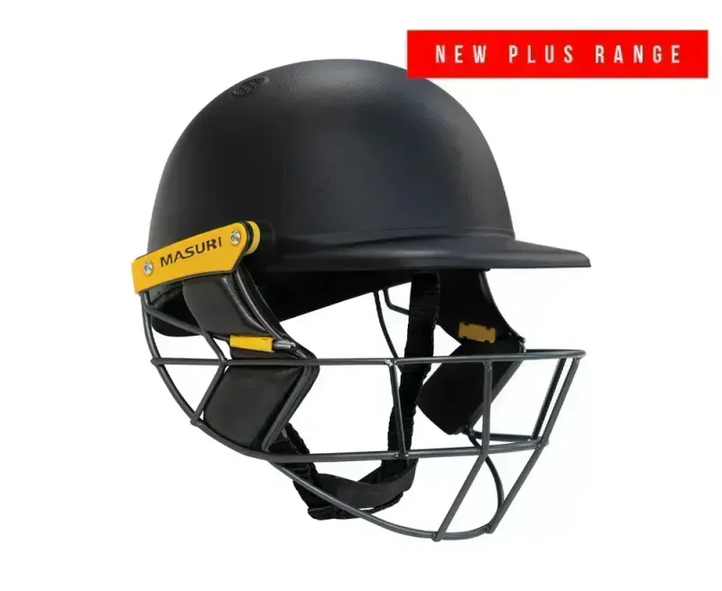 Masuri T Line Plus Navy Cricket Helmet Junior - Titanium Masuri T Line Plus Navy Cricket Helmet Junior - Titanium