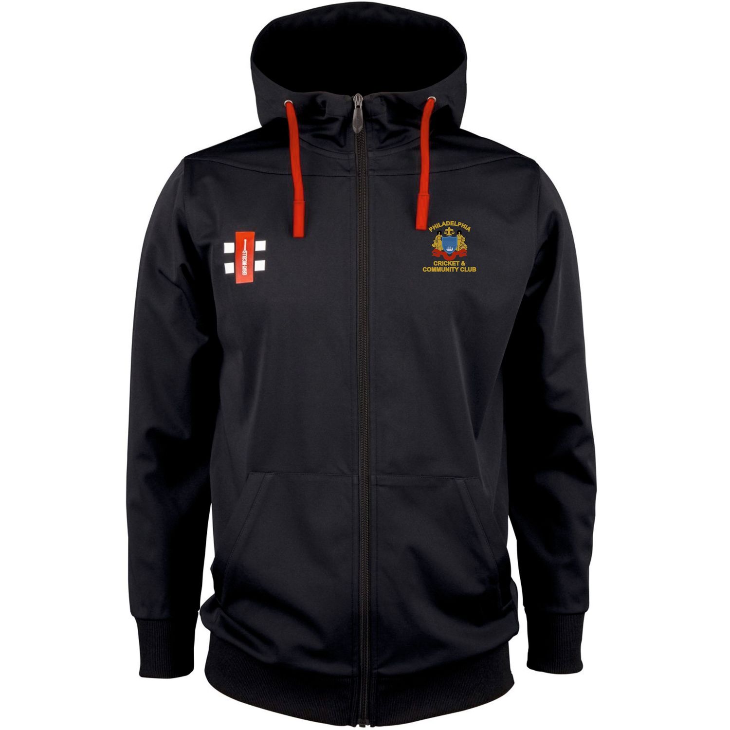 Philadelphia Pro Performance Full Zip Hooded Top Adult
