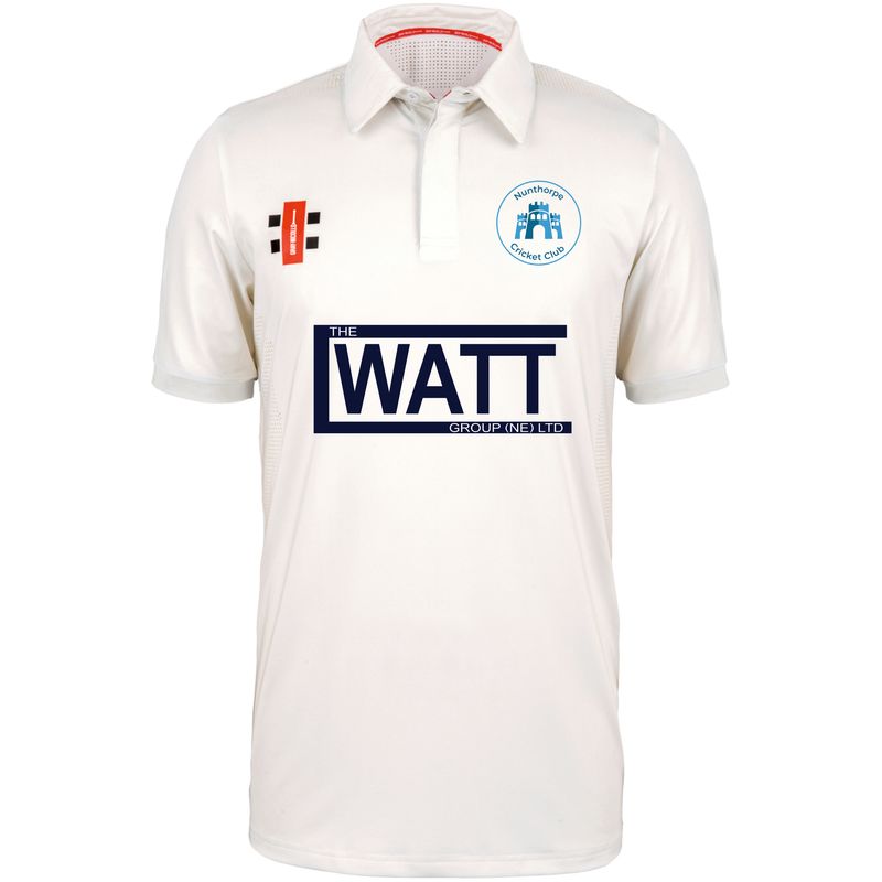 Nunthorpe Pro Performance Short Sleeve Cricket Shirt Adult Nunthorpe Pro Performance Short Sleeve Cricket Shirt Adult