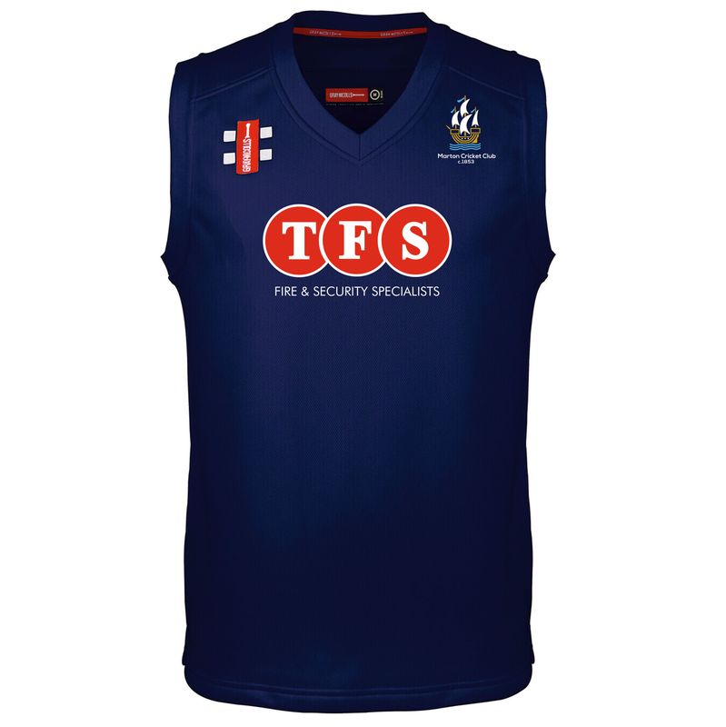 Marton Juniors T20 Sleeveless Slipover Marton Juniors T20 Sleeveless Slipover
