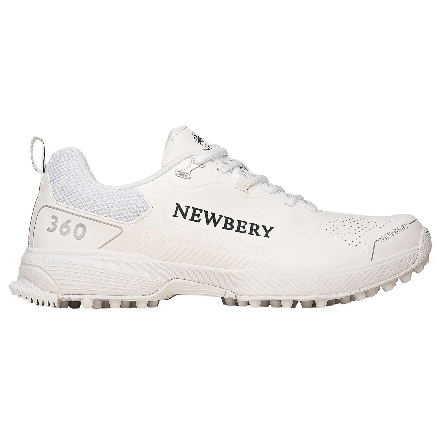 Newbery 360 Pimple Sole White Cricket Shoes - Junior