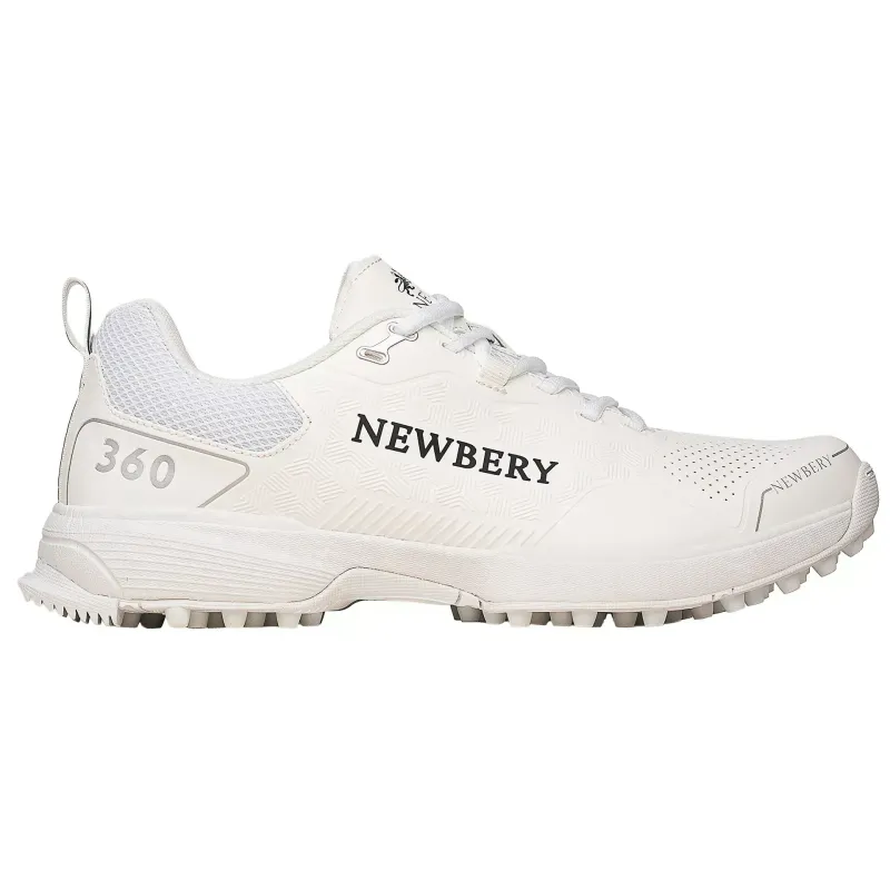 Newbery 360 Pimple Sole White Cricket Shoes - Junior Newbery 360 Pimple Sole White Cricket Shoes - Junior