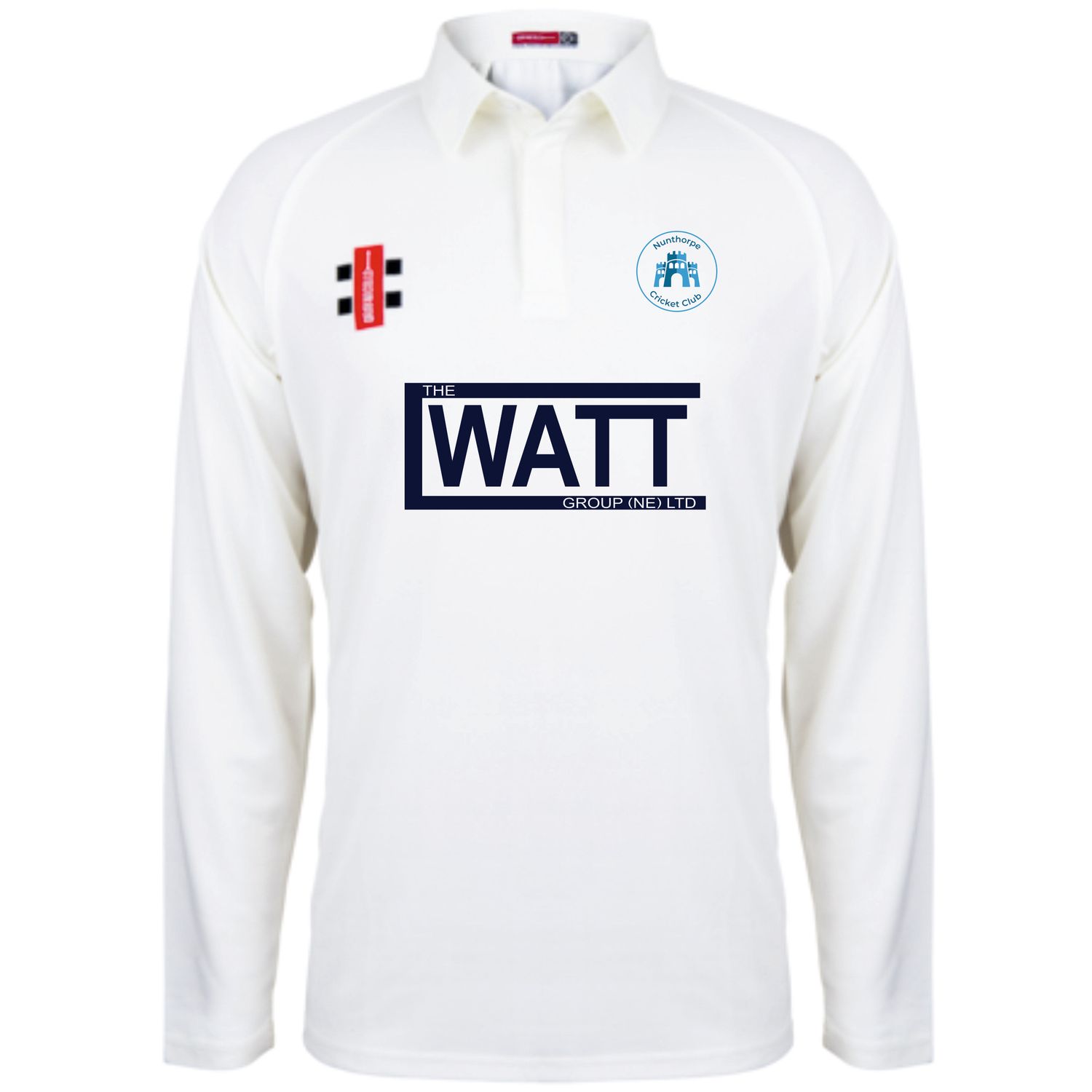 Nunthorpe Matrix V2 Long Sleeve Cricket Shirt Nunthorpe Matrix V2 Long Sleeve Cricket Shirt