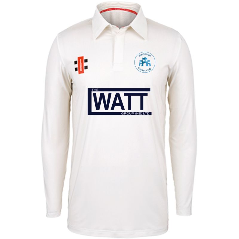 Nunthorpe Pro Performance Long Sleeve Cricket Shirt Adult Nunthorpe Pro Performance Long Sleeve Cricket Shirt Adult