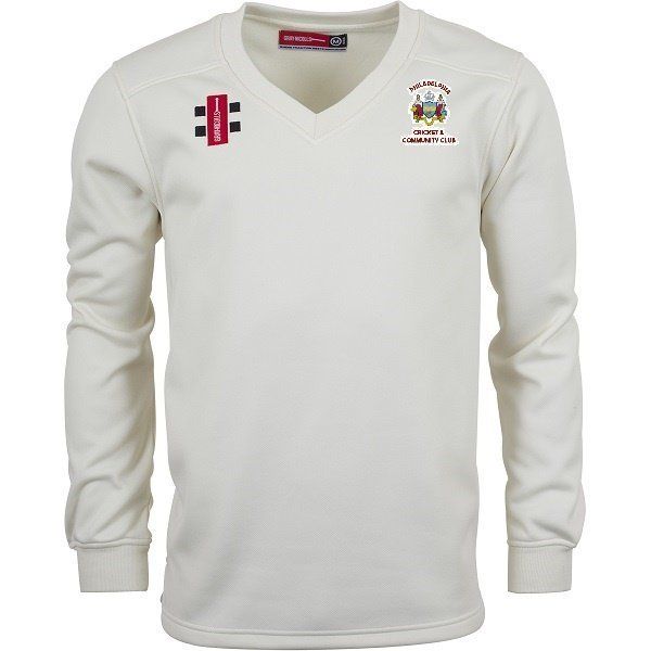Philadelphia Pro Performance Long Sleeve Cricket Sweater Adult Philadelphia Pro Performance Long Sleeve Cricket Sweater Adult