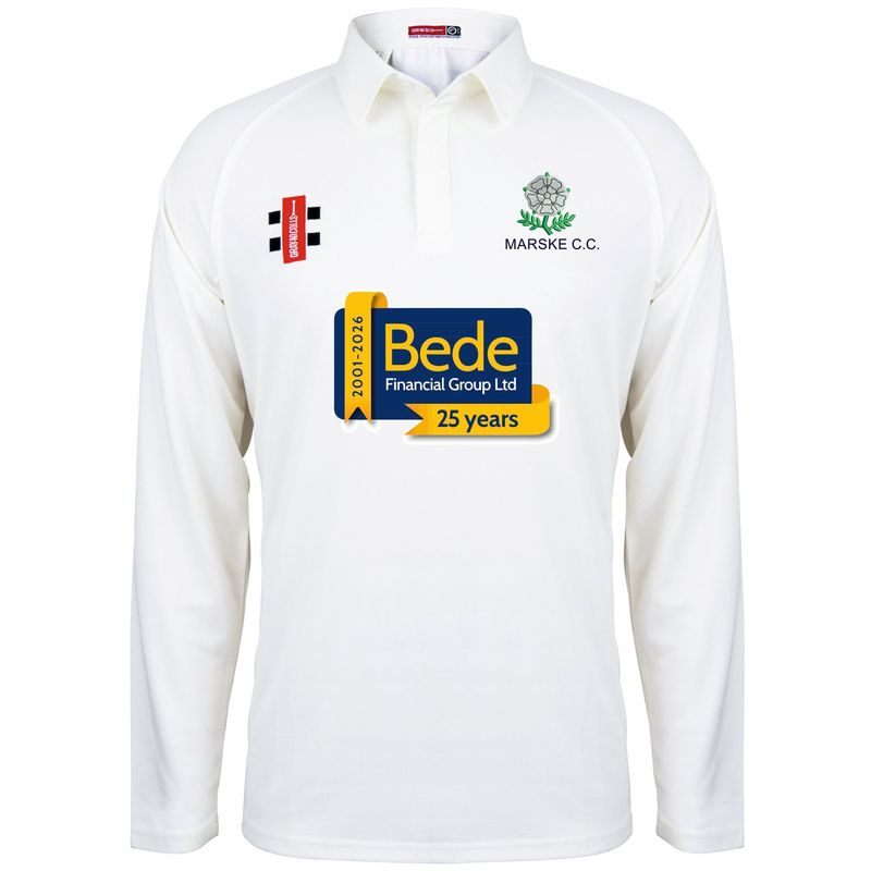 Marske Matrix V2 Long Sleeve Cricket Shirt Marske Matrix V2 Long Sleeve Cricket Shirt