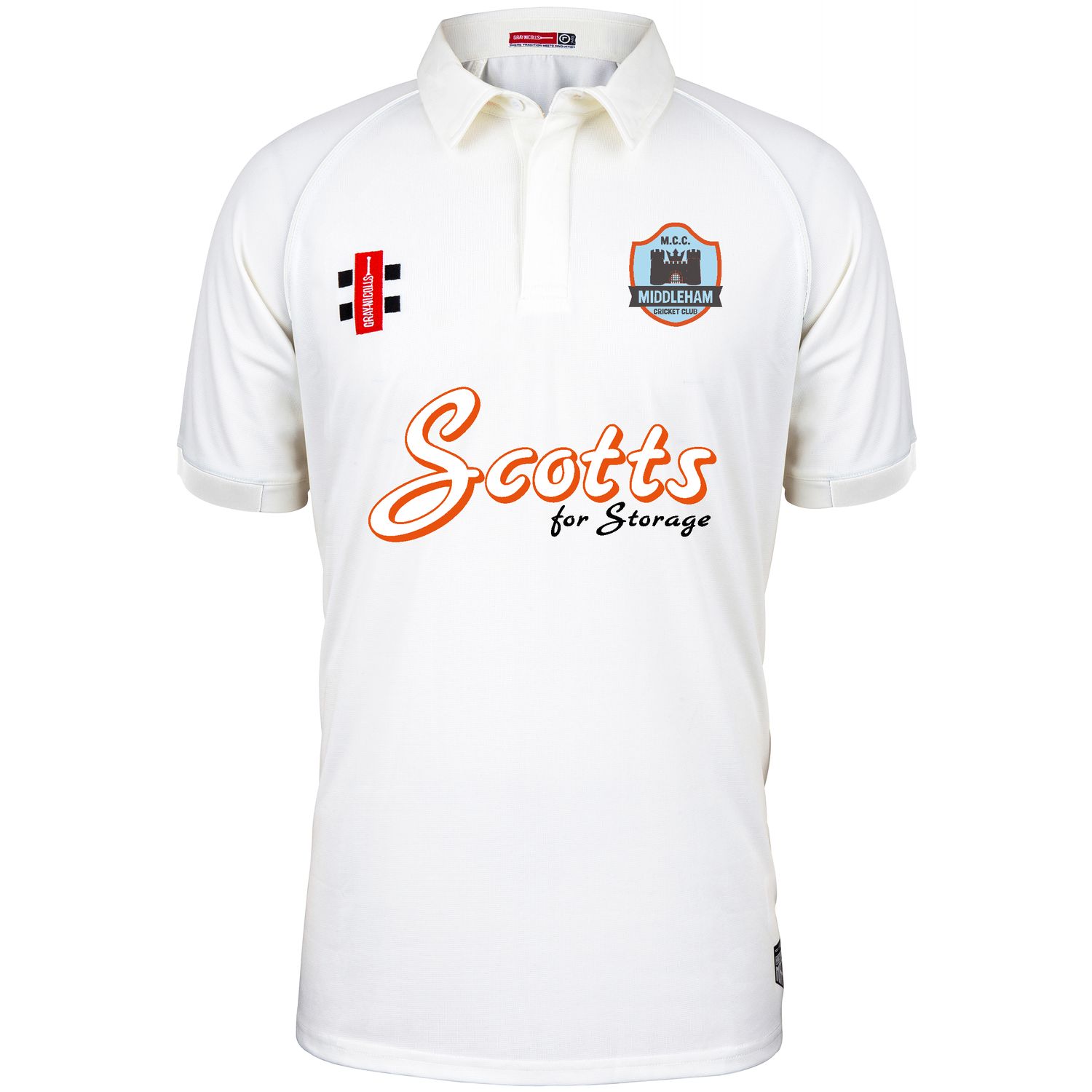 Middleham Matrix V2 Short Sleeve Cricket Shirt
