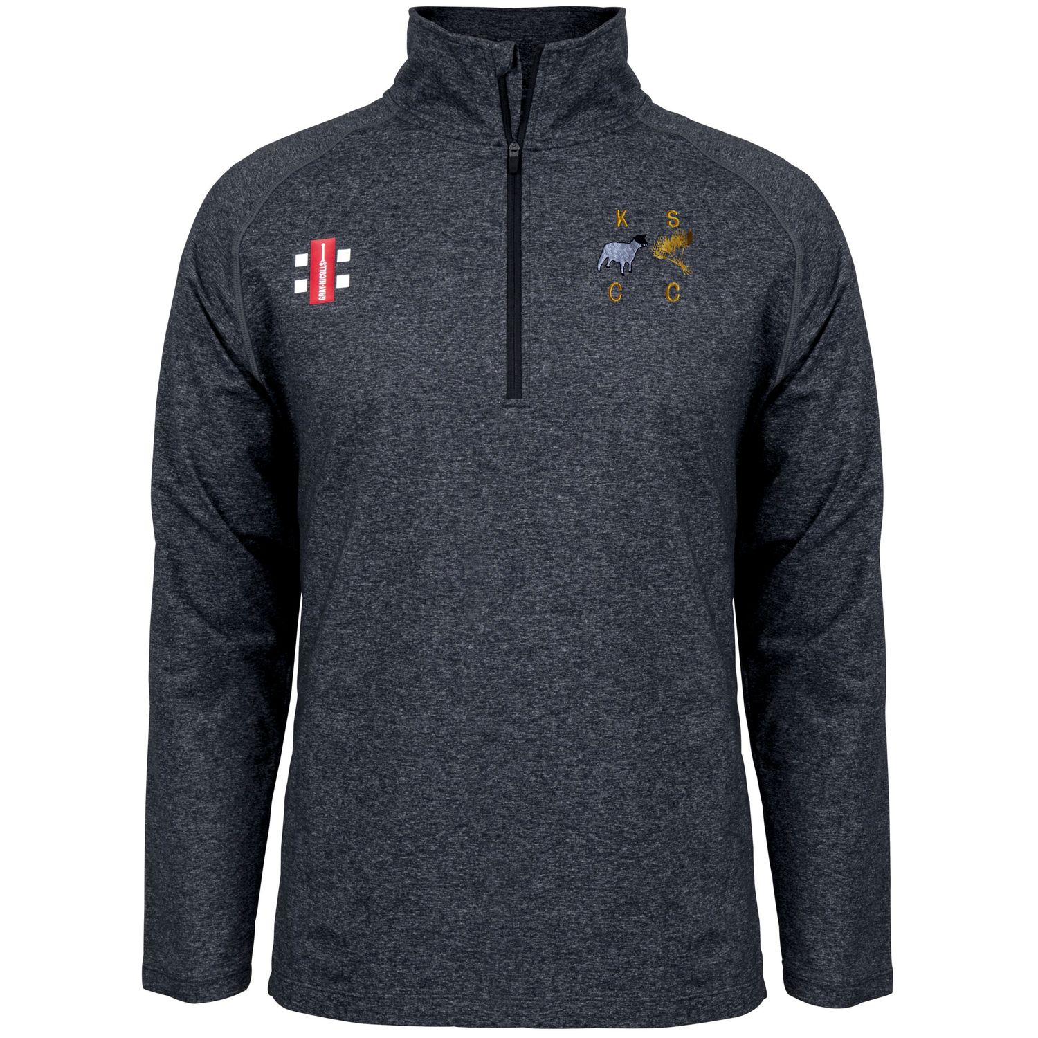 Kirby Sigston Velocity Mid Layer 1/4 Zip Top Kirby Sigston Velocity Mid Layer 1/4 Zip Top