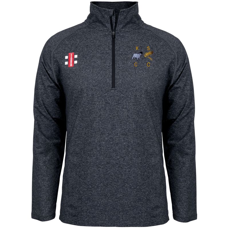 Kirby Sigston Velocity Mid Layer 1/4 Zip Top Kirby Sigston Velocity Mid Layer 1/4 Zip Top