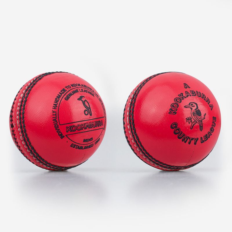 Kookaburra County League Pink Leather Cricket Ball Kookaburra County League Pink Leather Cricket Ball