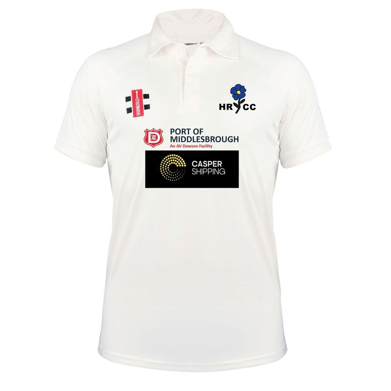 Hutton Rudby Pro Performance V3 Short Sleeve Cricket Shirt Adult Hutton Rudby Pro Performance V3 Short Sleeve Cricket Shirt Adult