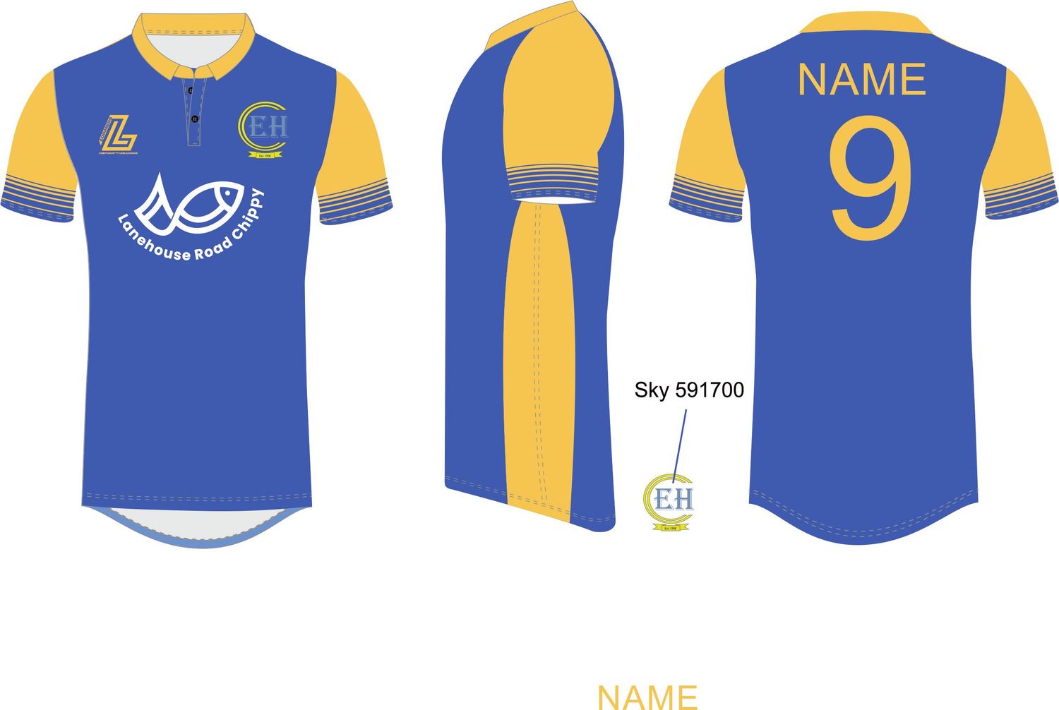 East Harlsey T20 Shirt- Short sleeve (Pre-Order 4-6 Weeks)