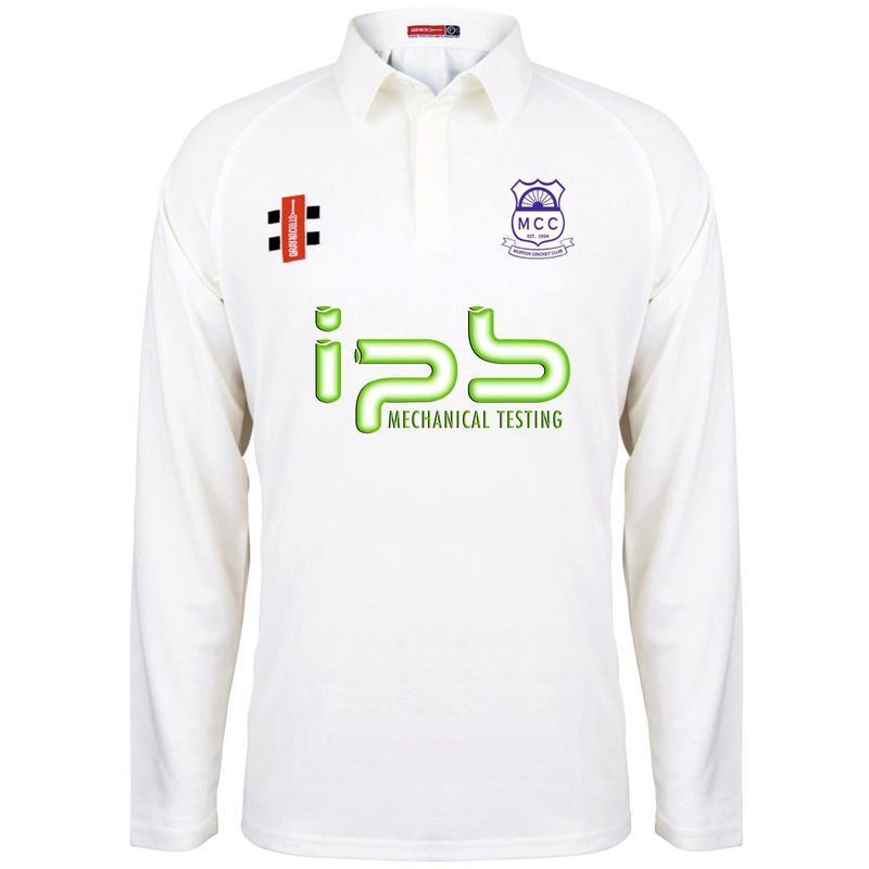 Murton Matrix Long Sleeve Cricket Shirt Adult Murton Matrix Long Sleeve Cricket Shirt Adult