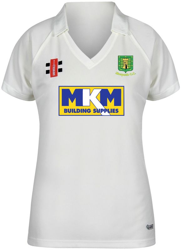 Morpeth Matrix Ladies Short Sleeve Cricket Shirt Morpeth Matrix Ladies Short Sleeve Cricket Shirt