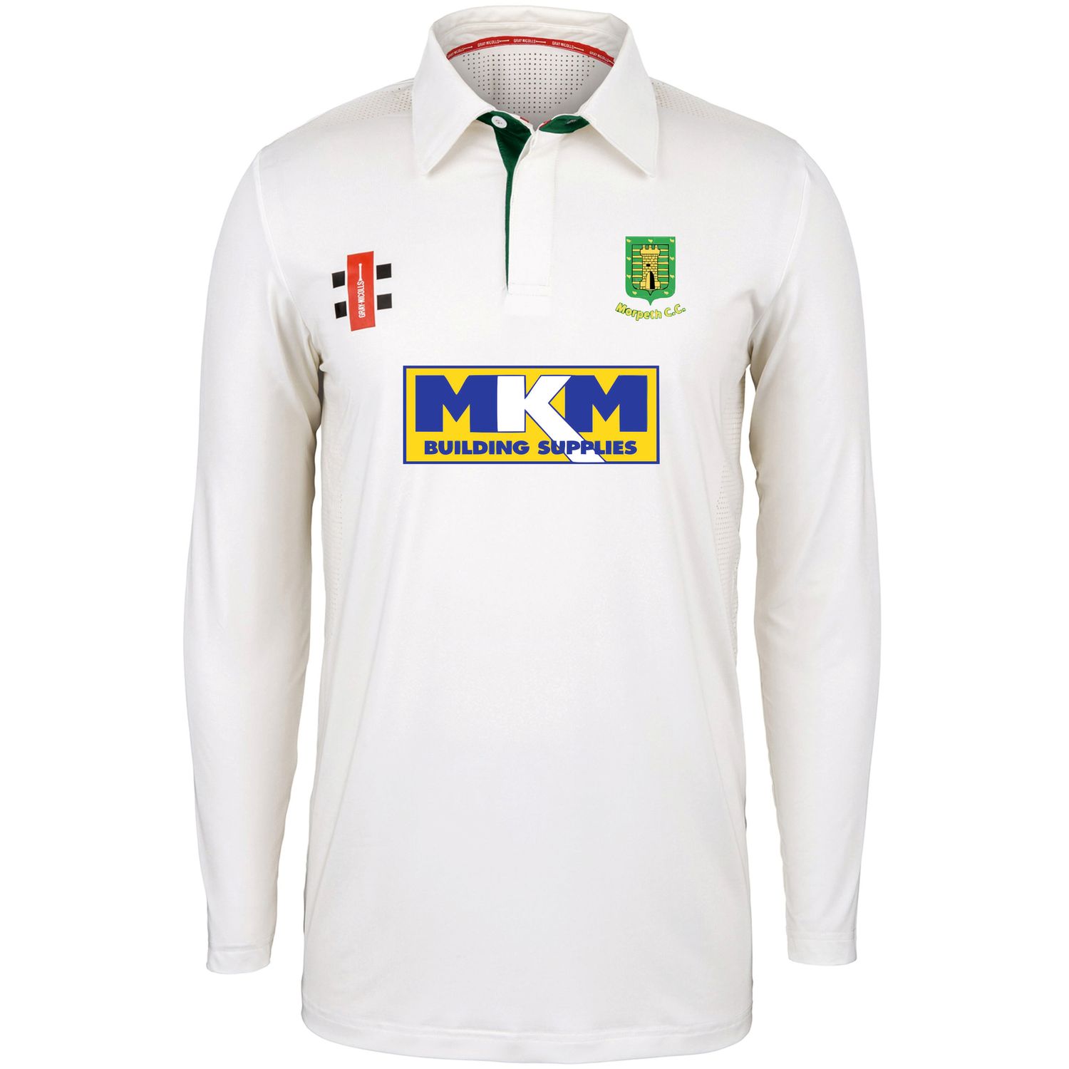 Morpeth Pro Performance Cricket Shirt Long Sleeve Adult Section Morpeth Pro Performance Cricket Shirt Long Sleeve Adult Section