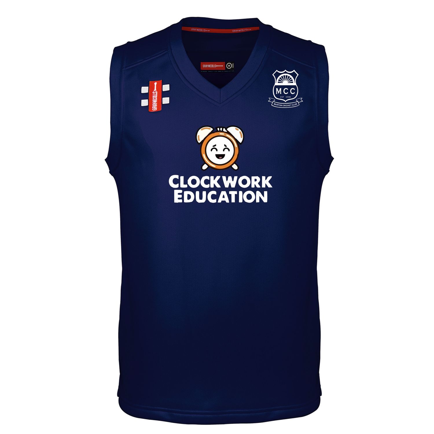 Murton Pro Performance T20 Navy Sleeveless Slipover Women and Girls Team