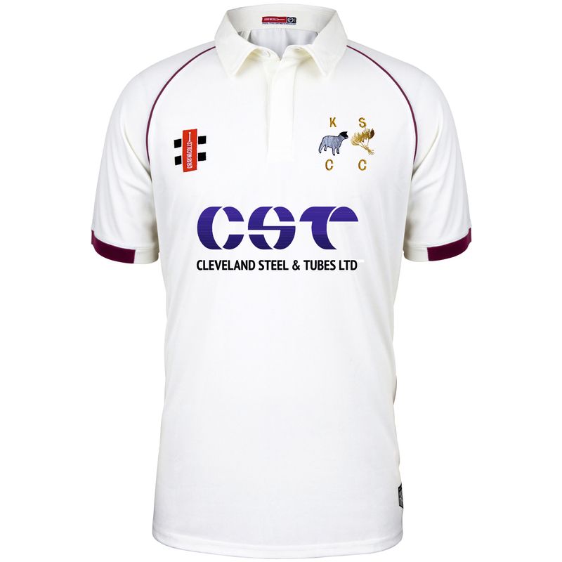 Kirby Sigston Matrix V2 Short Sleeve Cricket Shirt Kirby Sigston Matrix V2 Short Sleeve Cricket Shirt