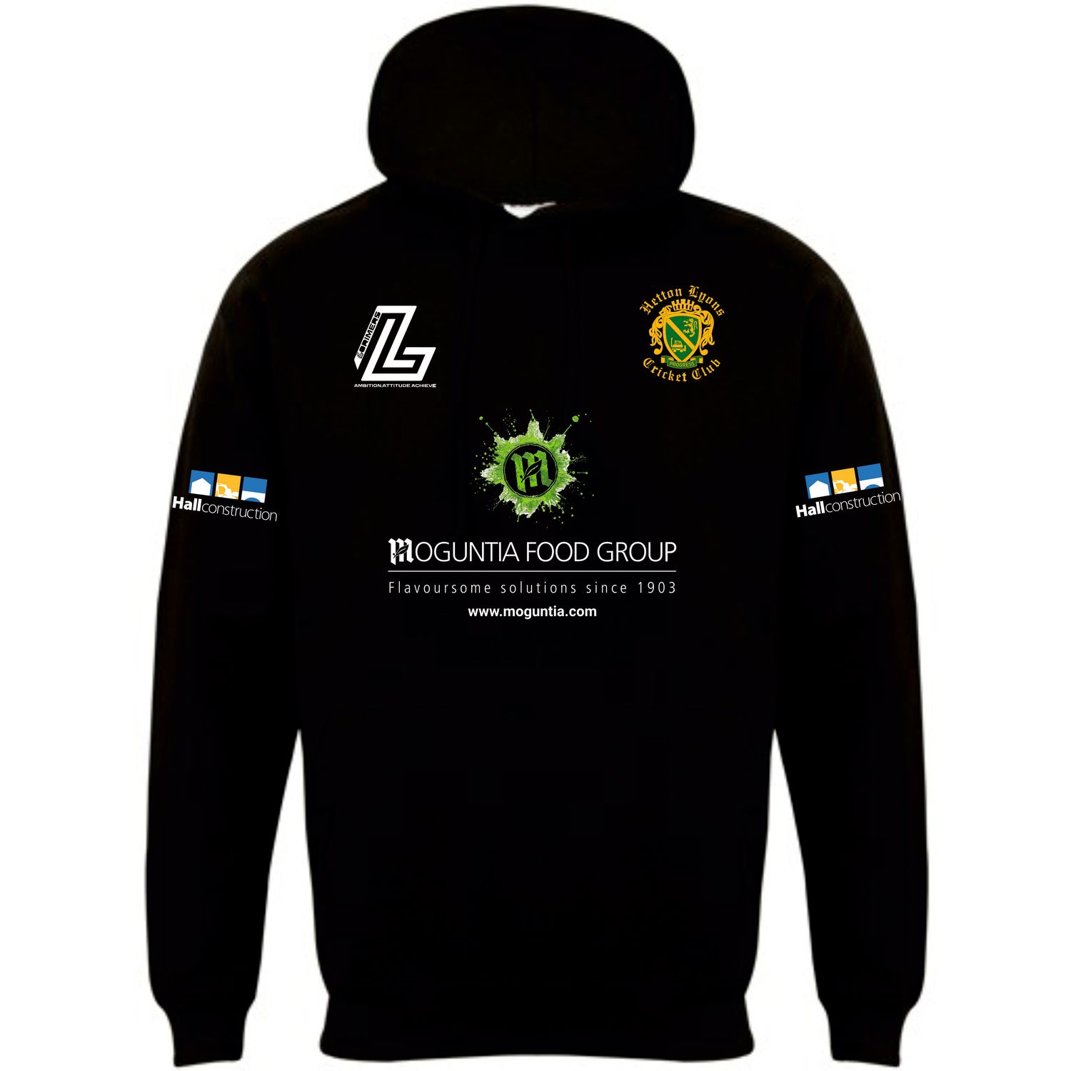 Hetton Lyons Lorimers Black Hooded Top