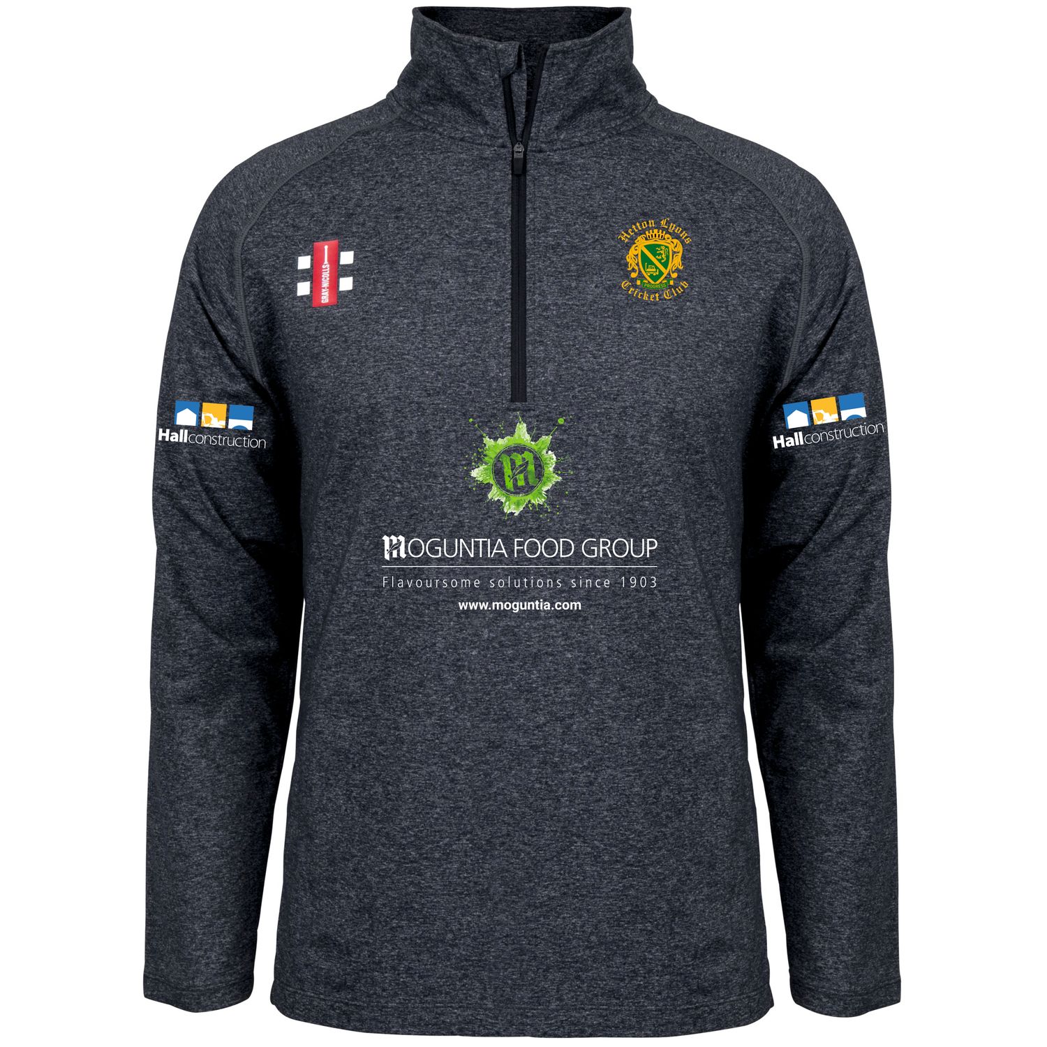 Hetton Lyons Velocity Mid Layer 1/4 Zip Top Hetton Lyons Velocity Mid Layer 1/4 Zip Top
