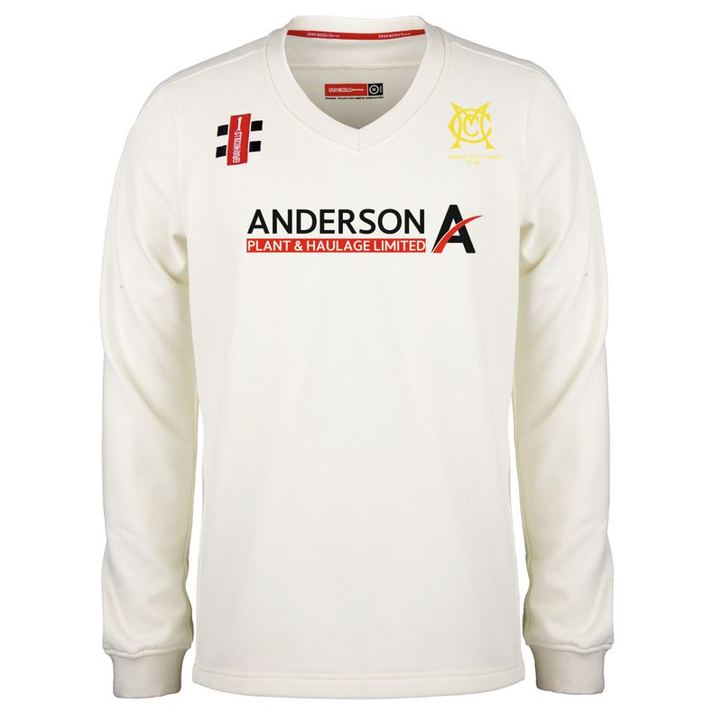 Mainsforth Pro Performance Long Sleeve Cricket Sweater Adult Mainsforth Pro Performance Long Sleeve Cricket Sweater Adult