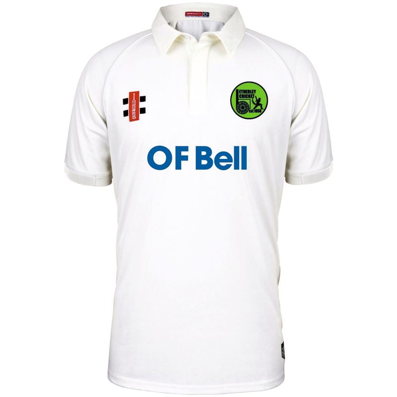 Etherley Matrix V2 Short Sleeve Cricket Shirt Etherley Matrix V2 Short Sleeve Cricket Shirt
