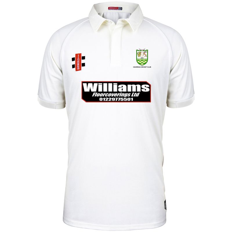 Haverigg Matrix V2 Short Sleeve Cricket Shirt Haverigg Matrix V2 Short Sleeve Cricket Shirt