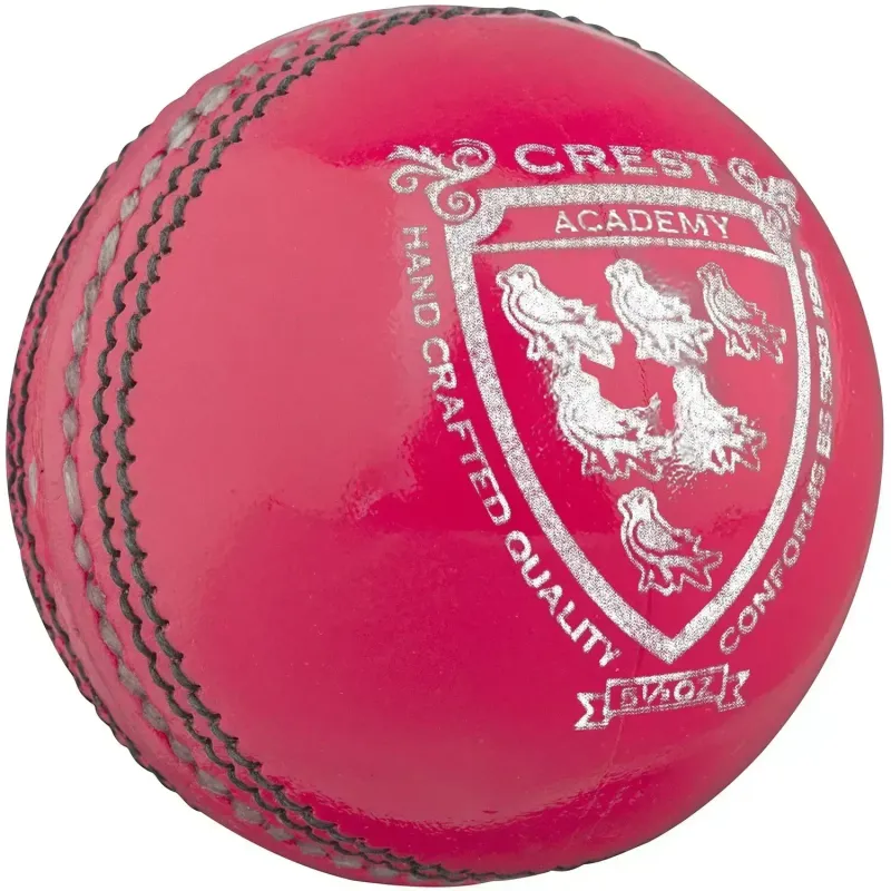 Gray Nicolls Crest Academy Cricket Ball Box of 6 - Pink Gray Nicolls Crest Academy Cricket Ball Box of 6 - Pink