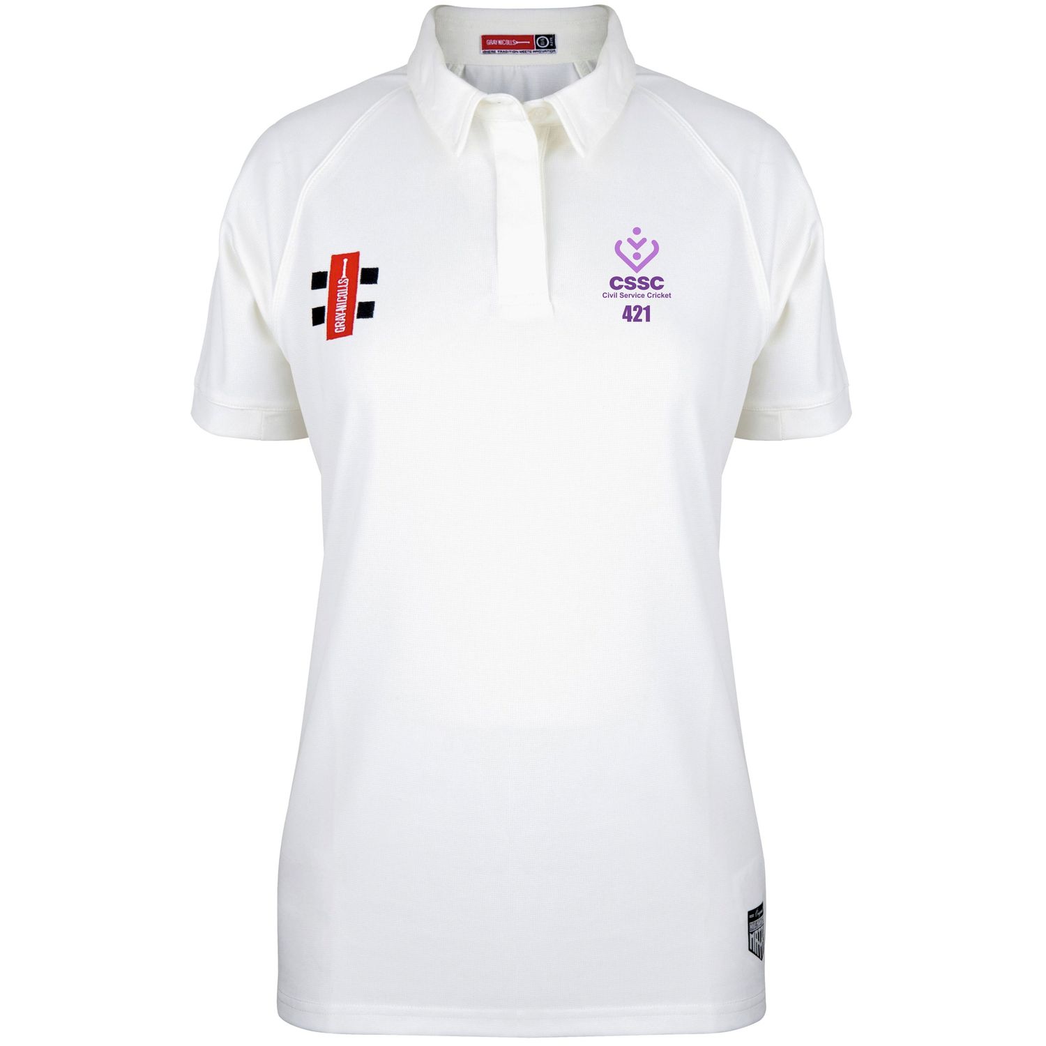 CSSC Ladies Fit Matrix V2 Short Sleeve Cricket Shirt CSSC Ladies Fit Matrix V2 Short Sleeve Cricket Shirt