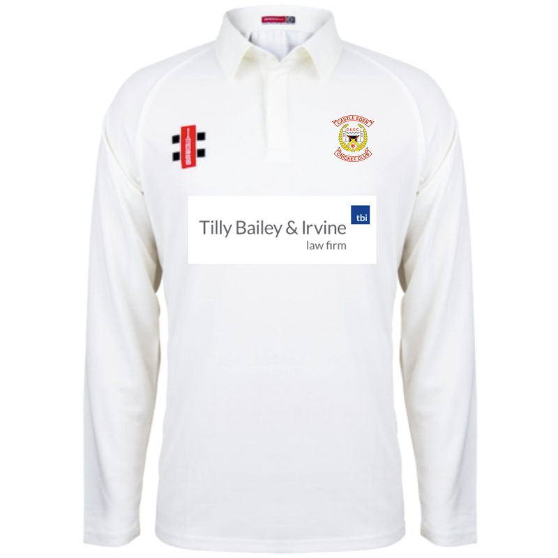 Castle Eden Matrix V2 Long Sleeve Cricket Shirt Castle Eden Matrix V2 Long Sleeve Cricket Shirt