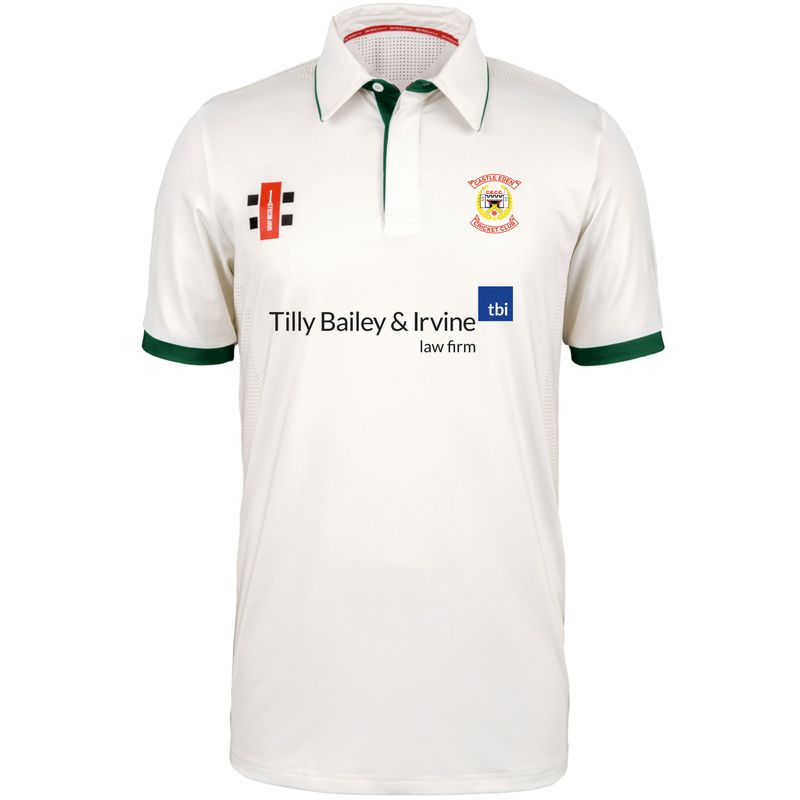 Castle Eden Pro Performance Short Sleeve Cricket Shirt Castle Eden Pro Performance Short Sleeve Cricket Shirt