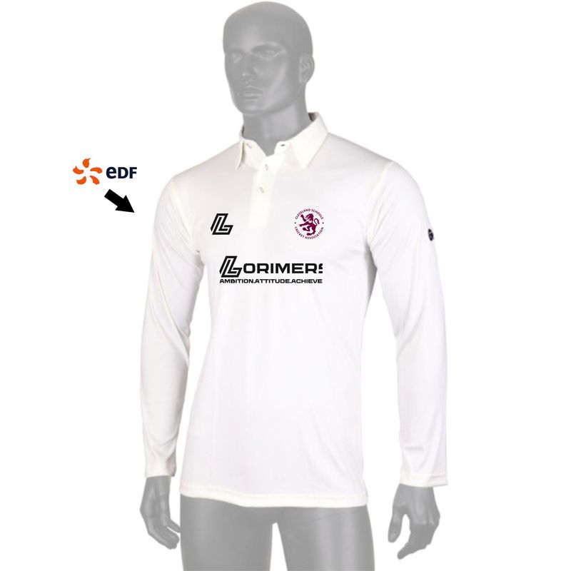 Cleveland Schools CA Maestro Long Sleeve Cricket Shirt Cleveland Schools CA Maestro Long Sleeve Cricket Shirt
