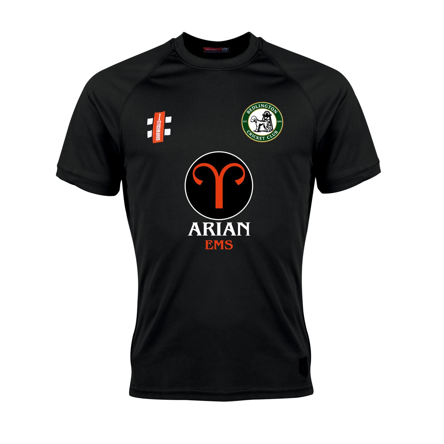 Bedlington SENIORS Matrix Black Short Sleeve T Shirt Bedlington SENIORS Matrix Black Short Sleeve T Shirt
