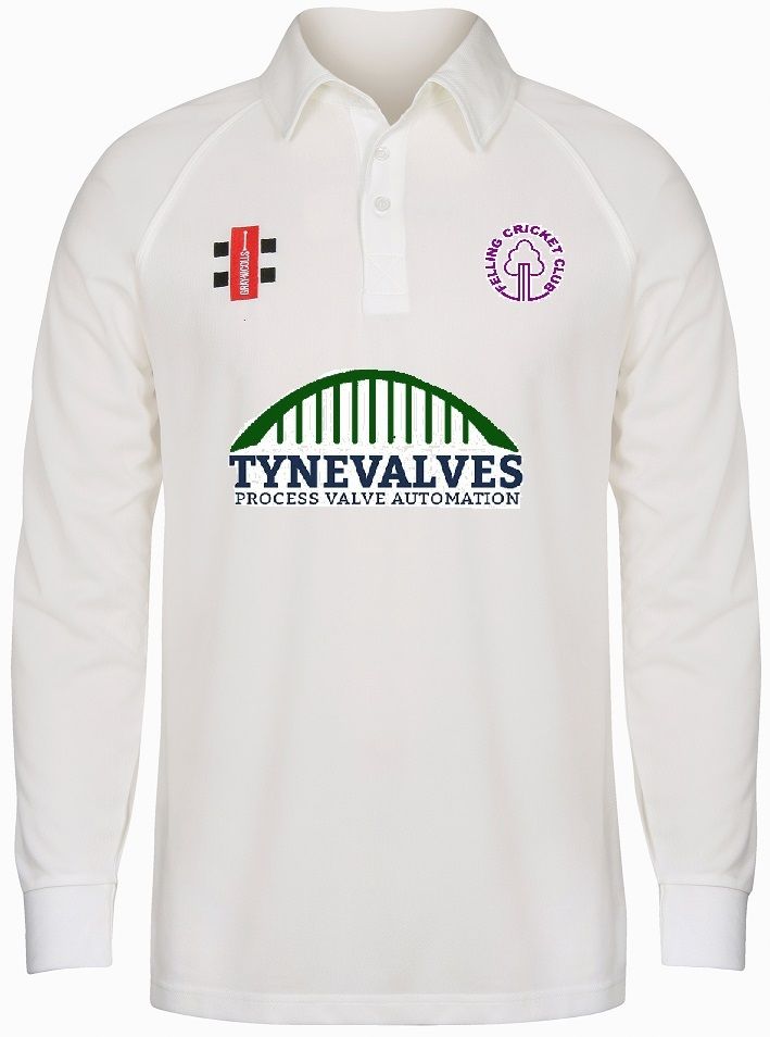Felling Matrix V2 Long Sleeve Cricket Shirt