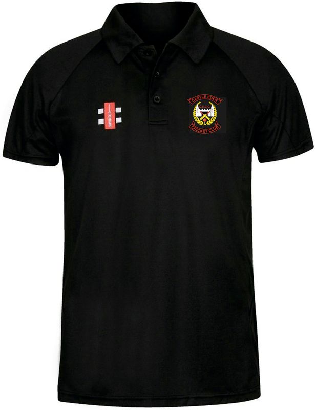 Castle Eden Matrix Black Polo Shirt Castle Eden Matrix Black Polo Shirt