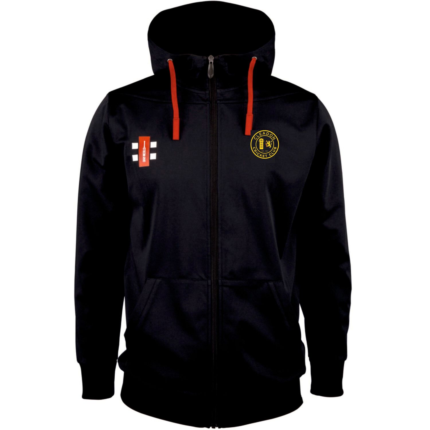 Cleadon Pro Performance Full Zip Hooded Top Adult Cleadon Pro Performance Full Zip Hooded Top Adult