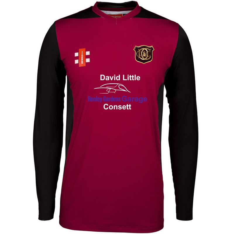 Consett Under 15's Pro Performance T20 Long Sleeve Shirt Consett Under 15's Pro Performance T20 Long Sleeve Shirt